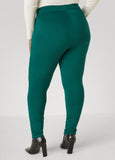 High Waist Pull On Ponte Leggings