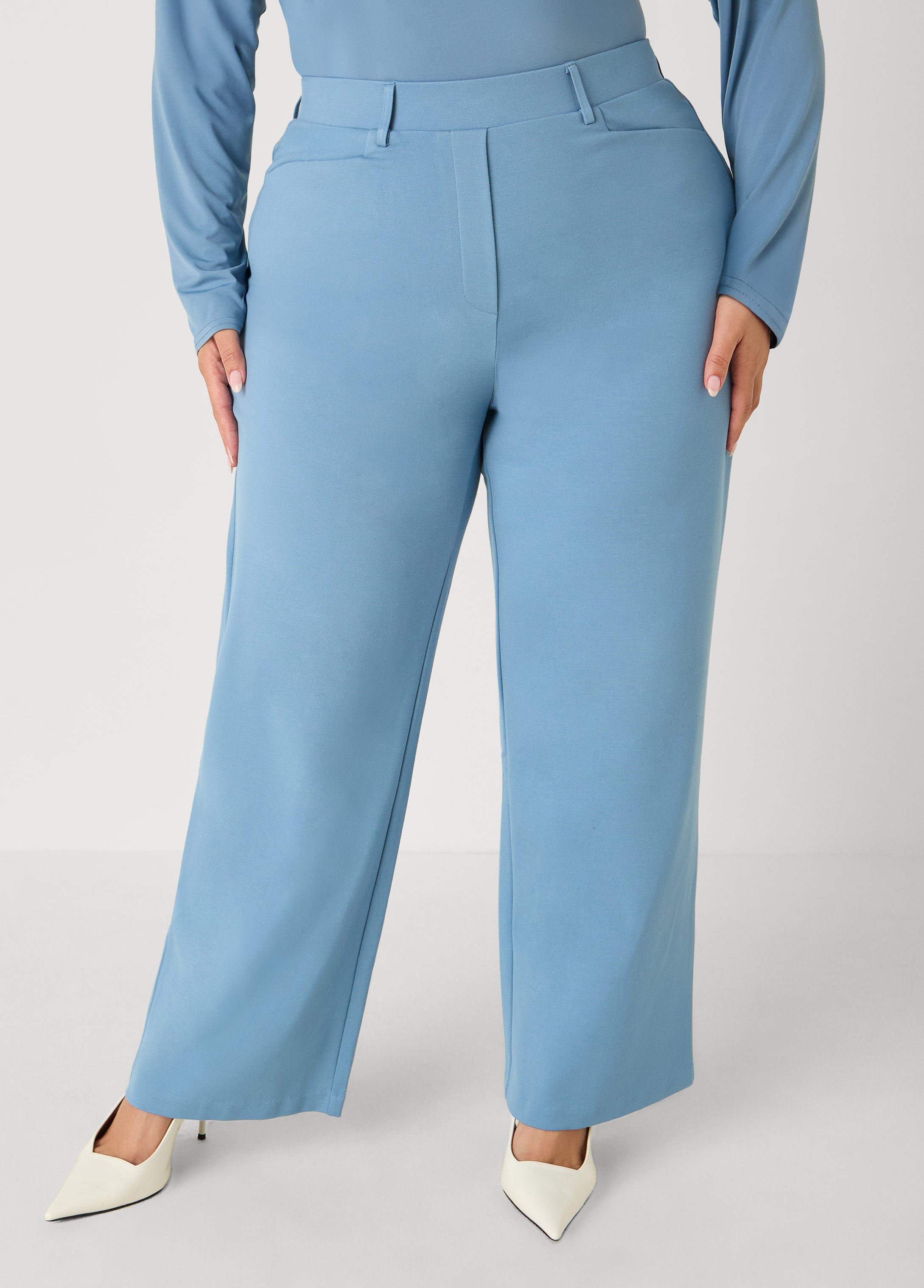Millennium Mid Rise Ponte Trousers