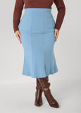 Millennium Seam Detail Ponte Skirt