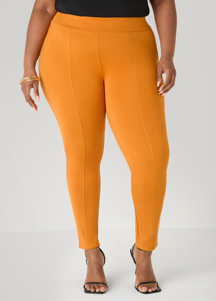 Seamed High Rise Leggings – Ashley Stewart