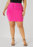 Patch Pocket Mini Skirt