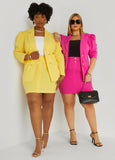 Patch Pocket Mini Skirt