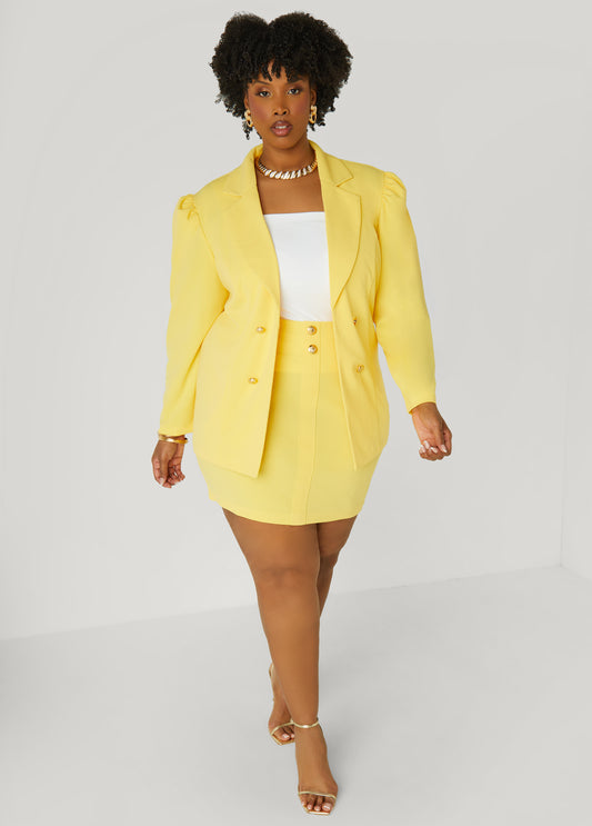 Plus Size Mini Skirt Plus Size Skirt Set Two Piece Matching Set