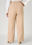 Pintuck Straight Leg Pants