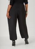 Textured Balloon Pants