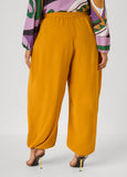 Textured Balloon Pants