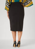 Front Split Pencil Skirt