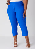 Pull On Mid Rise Capris