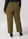 Belted Straight Leg Pants