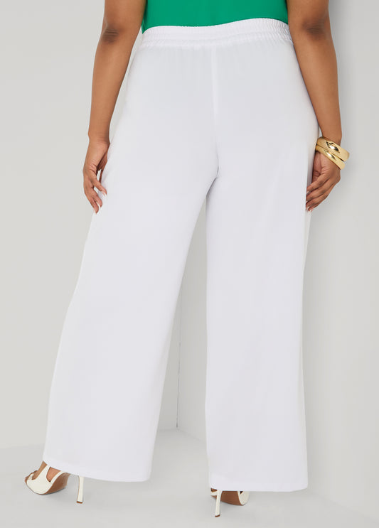 Pleated High Waist Pants