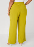 Pleated High Waist Pants