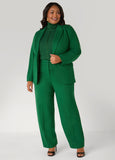 Straight Leg Ponte Trousers