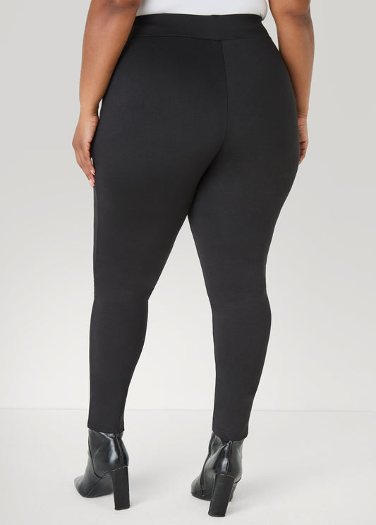 Seam Detailed Ponte Leggings