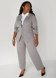 High Rise Ponte Trousers