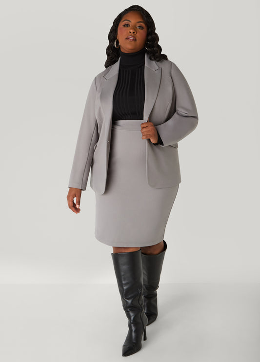 Ponte Pencil Skirt