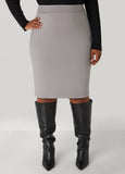 Ponte Pencil Skirt