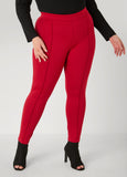 Pintucked Pull On Leggings