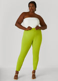 Ponte High Waist Pull On Leggings