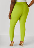 Ponte High Waist Pull On Leggings