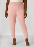 Ponte High Waist Pull On Leggings