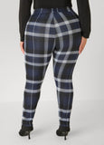 Pull On Plaid Leggings