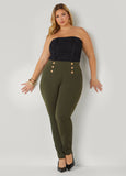 Pleated Sailor Leggings