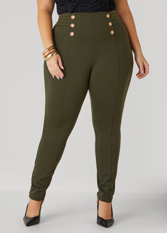 Pleated Sailor Leggings