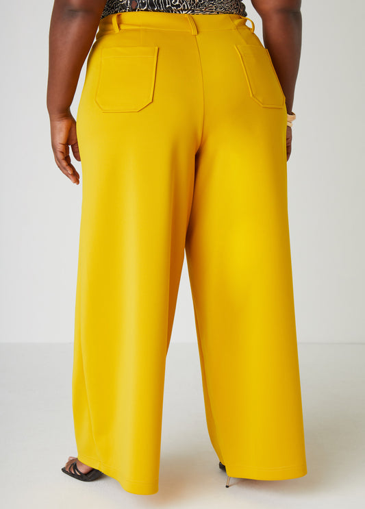 Scuba Wide Leg Pants