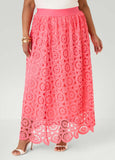 Crocheted Maxi Skirt