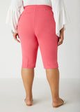 Pintucked Crepe Shorts