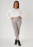 High Rise Faux Suede Leggings