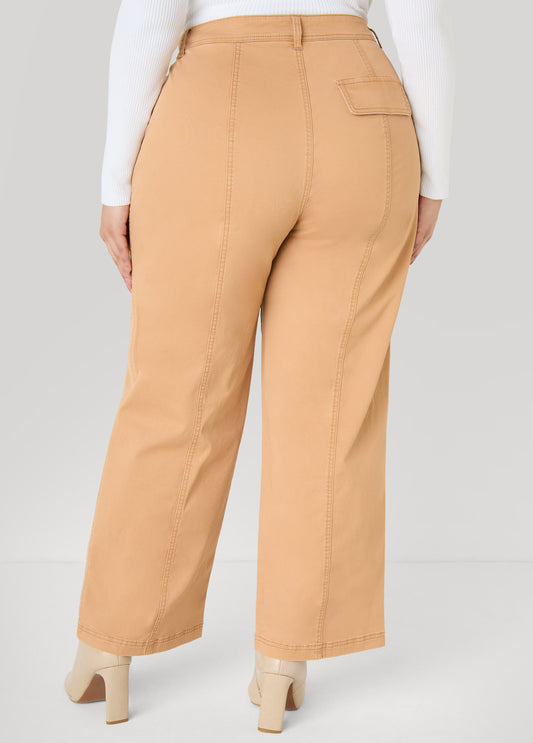 Wide Leg Cargo Pants