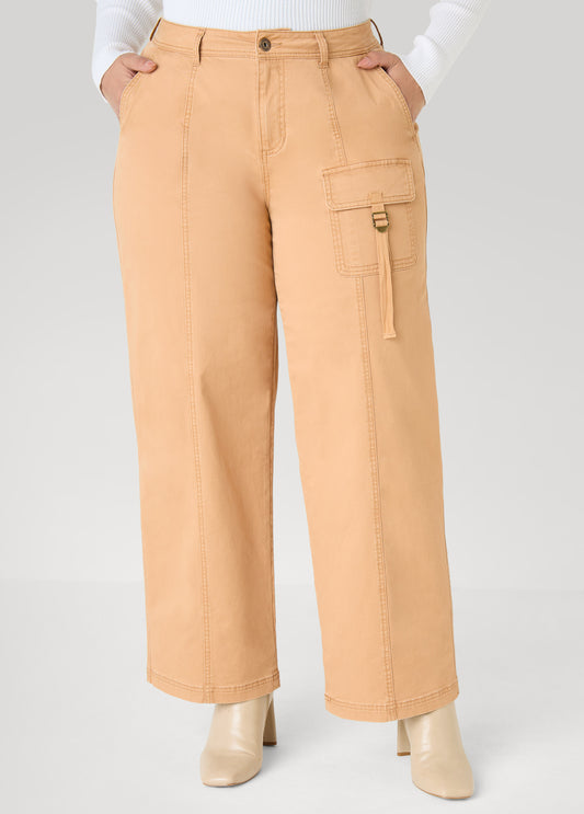 Wide Leg Cargo Pants