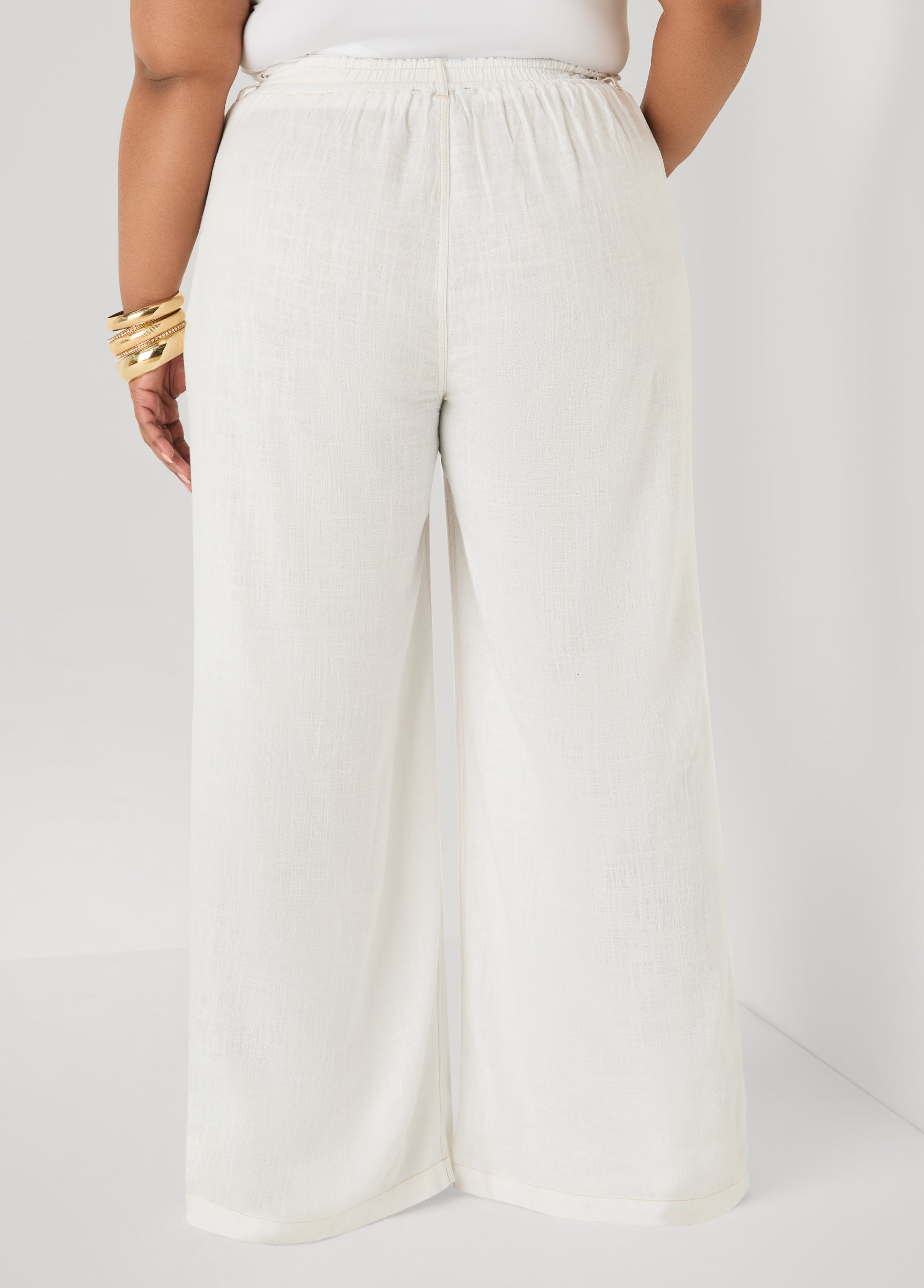 TODAYFUL Cotton Wide Pants 38 ホワイト Cotton poplin wide-leg pants in white - Tods | Mytheresa