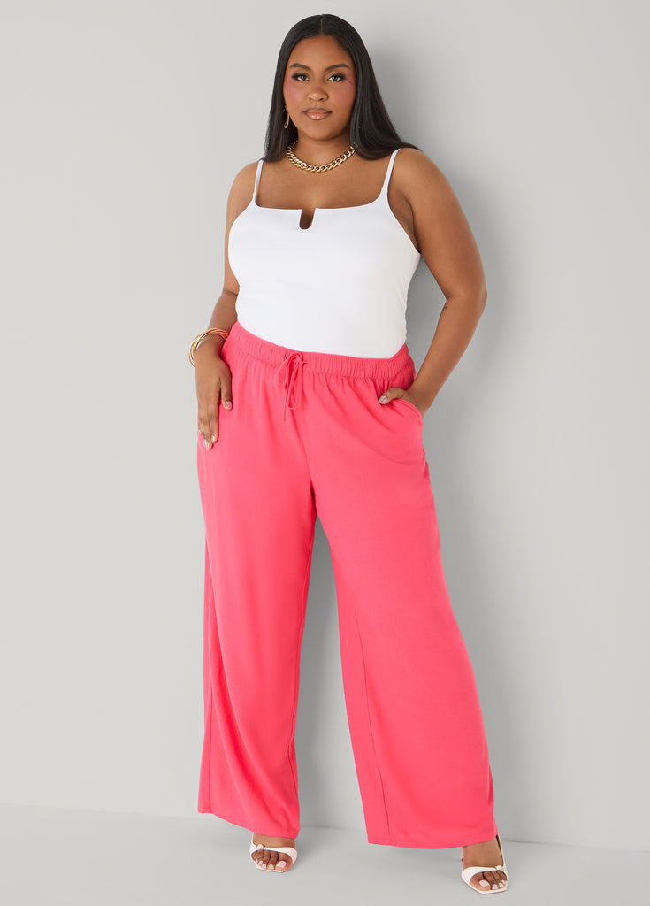 NULLUS 25aw Tailored Trousers サイズ1 Drawstring Linen Blend Pants – Ashley Stewart
