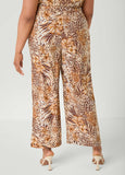 Printed Pull On Pants