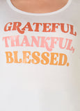 Grateful Thankful Graphic Tee