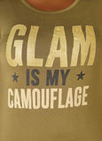Glam Glittered Graphic Tee