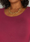 The Basic Scoop Neck Tee