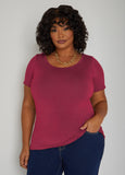The Basic Scoop Neck Tee