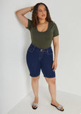 The Basic Scoop Neck Jersey Tee