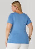 Basic Scoop Neck Tee