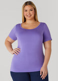 Basic Scoop Neck Tee