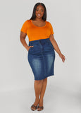 Basic Scoop Neck Tee