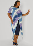 Tie Dyed Crisscross Top