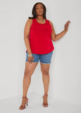 Cutout Knit Tank