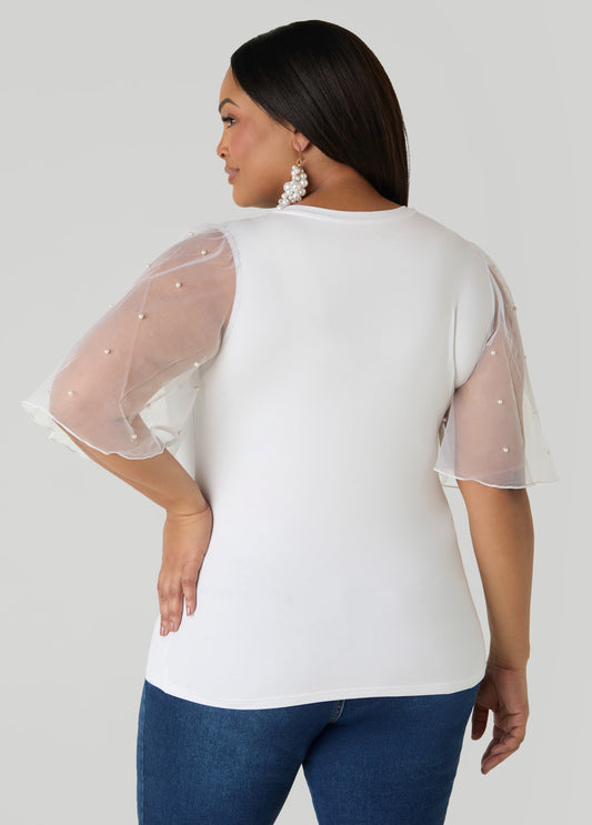 Island Vibes Paneled Graphic Tee