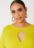 Crisscross Textured Duster