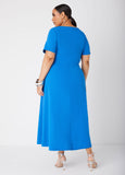 Crisscross Textured Duster