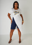 Sassy Embellished Graphic Top